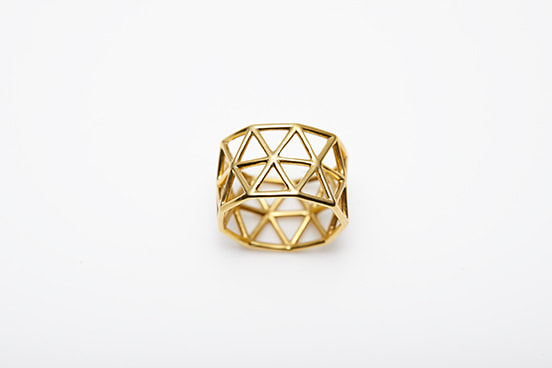 TRIANGLE RING-DUO YG